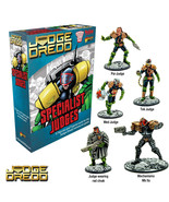 Warlord Games 2000 AD Judge Dredd Miniatures Game Specialist Judges Squad - £34.90 GBP