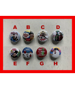 Christmas Holiday Classics • PONYTAIL HOLDER • 1.0&quot; Round • 8 Different ... - $2.50