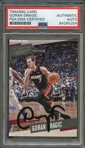 2017 Panini Prestige #42 Goran Dragic Signed Card AUTO PSA/DNA Slabbed Heat - £39.95 GBP