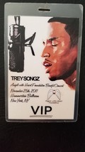 TREY SONGZ - ORIGINAL NOVEMBER 25TH, 2011 SHOW CONCERT LAMINATE BACKSTAG... - $749.34 MXN