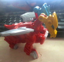 Playskool Heroes Transformers Rescue Fire Bots Heatwave Two Headed Dragon Hasbr - £7.55 GBP