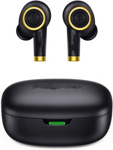 Bluetooth Wireless Earbuds,TWS Wireless Earbud Headphones in-Ear Earphones Black - £15.45 GBP