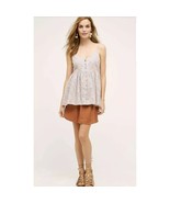 New Anthropologie x Tylho Button Front Strappy Tank Space Dyed $88 Small - $36.92 CAD