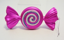 Christmas Ornament Wrapped Candy Theme Pink - $4.99