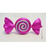 Christmas Ornament Wrapped Candy Theme Pink - $4.99