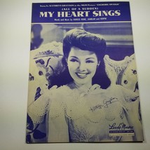 All of a Sudden My Heart Sings from Anchors Aweigh 1943 Kathryn Grayson - £3.92 GBP