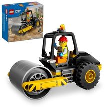 LEGO City Construction Steamroller Toy Playset, Fun Gift, Construction Toy Set f - $18.44