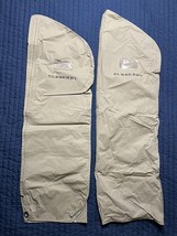 Lot Of 2 Burberry 23” X 48” Full Zippered Nylon Garment Bags Luggage Beige - $608.24 MXN