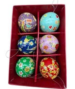 Crate &amp; Barrel Nutcracker Suite Ornaments Set of 6 Paper Mache Christmas... - $21.23