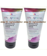 ( LOT 2 ) SpaScriptions WELLNESS 101 Detoxifying Cleanser &amp; Scrub 5 Oz E... - $496.99 MXN