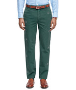 Brooks Brothers Men&#39;s Milano Fit Seagull Embroidered Chinos Green 36W 30... - £50.77 GBP