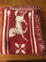 Christmas Holiday Throw Rug-Rare-SHIPS N 24 HOURS - $41.98