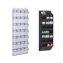 28 Pockets Over The Door Shoe Organizer Hanging,24 Pairs Over The Door Shoe Orga - $57.99