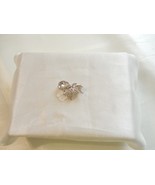 Charter Club 1- 3/8 “Silver Tone Simulated Diamond Ribbon R1029 - $255.70 MXN