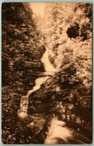 Upper and Middle Falls Buck Hill Falls Pennsylvania PA Hand-Colored Post... - $2.92