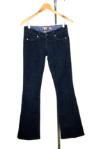 Paige Premium Denim Laurel Canyon Bootcut Blue Jeans Size 25 Wide Leg - £27.66 GBP