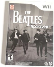 The Beatles: Rock Band (Nintendo Wii Game) Complete w/ Manual - Clean &amp; Tested - £10.94 GBP