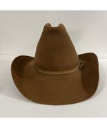 Vintage American Hat Company Cowboy Hat Size 7 1/8 XXXX 4X Brown Western... - $178.09 CAD