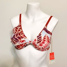 New Maaji Front Twist Palm Tree Reversible Bikini Top Women&#39;s Size Small S - £23.67 GBP