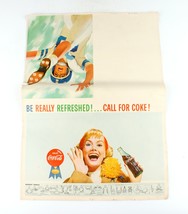 *1960 Coca-Cola Poster Print Ad No.282 USA &quot;Be Really Refreshed!Call For... - $187.01 MXN
