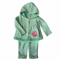 Swiggles Baby Girl Winter Fleece Set Size 6/9 Months - £13.24 GBP