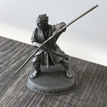 Retired Darth Maul | Vintage Star Wars Prequels Figure by Rawcliffe Pewter 2.5” - £16.70 GBP
