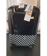 Crckt Kids&#39; Hardside 21 Carry On Spinner Suitcase Checkered Black/Gray - £40.55 GBP