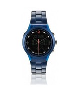 Alfajr WB-20 Elegant Analog-Digital Wrist Watch with Blue Aluminum Strap - $2,834.42 MXN