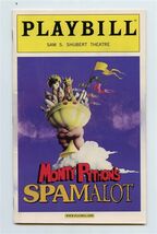 Playbill Monty Python's Spamalot Shubert Theatre New York Dik Od Triaane... - $13.86