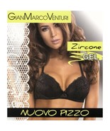 Women&#39;s Push-Up Balconette Bra With Underwire GianMarco Venturi Zircone GMV - $13.55 CAD
