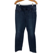 Lee Sculpting Slim Fit Jeans Womens 8M Blue Stretch Denim Pull on Pants - £15.41 GBP