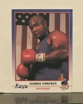 Boxing George Foreman 1991 Kayo Trading Card #099 - £10.22 GBP