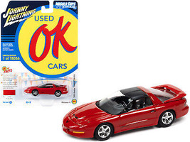 1997 Pontiac Firebird T/A Trans Am WS6 Bright Red w Matt Black Top OK Used Cars - £15.48 GBP
