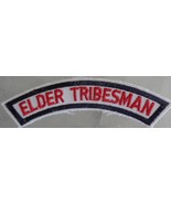 Vintage Boy Scout Elder Tribesman Sew-On/Iron-On Patch – Gently Used – VGC - £4.63 GBP