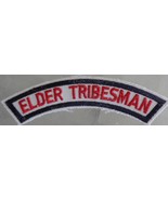 Vintage Boy Scout Elder Tribesman Sew-On/Iron-On Patch – Gently Used – VGC - $5.93