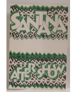 CARLOS SANTANA - VINTAGE ORIGINAL CLOTH CONCERT TOUR BACKSTAGE PASS - $10.00
