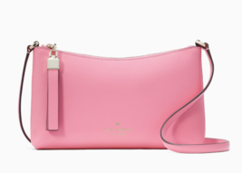 New Kate Spade Sadie Crossbody Saffiano Leather Blossom Pink - $85.41