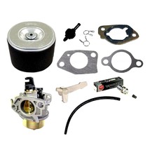 Carburetor Tune Up Kit Includes Air Filter, Carb, Spark Plug, Gaskets, Lever - £52.83 GBP