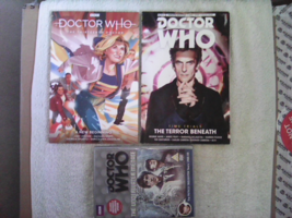 DOCTOR WHO  Titan GRAPHIC NOVELS + &quot;Underwater Menace&quot; DVD / Excellent C... - $18.00