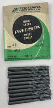 Pack of 10 High Speed Precision Twist Drill Bits Size #11 Jobber Type R4... - $365.87 MXN