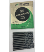 Pack of 10 High Speed Precision Twist Drill Bits Size #11 Jobber Type R4... - $363.13 MXN