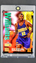 1997 1997-98 Skybox Z-Force #119 Eric Williams Denver Nuggets Basketball Card - £0.79 GBP