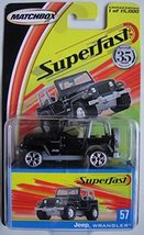 MATCHBOX SUPERFAST LIMITED EDITION 1 OF 15,000 BLACK JEEP WRANGLER #57 D... - £18.54 GBP