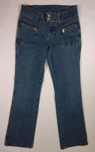 Rare Polo Ralph Lauren angled pocket jean straight leg zip pockets Sz. 8... - $32.37