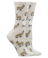 Assorted Fuzzy Llama Farm Animal Women&#39;s Novelty Socks - $13.99