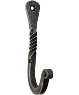 Vintage Style Hand Forged Wall Mounted Hook for Home and Office Coat Han... - £30.68 GBP