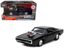Dom&#39;s 1970 Dodge Charger 500 Black &quot;Fast &amp; Furious 9 F9&quot; (2021) Movie 1/32 Dieca - £15.81 GBP