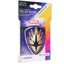 Gamegenic Marvel Champions FINE ART Sleeves - GOTG Logo - £17.73 GBP