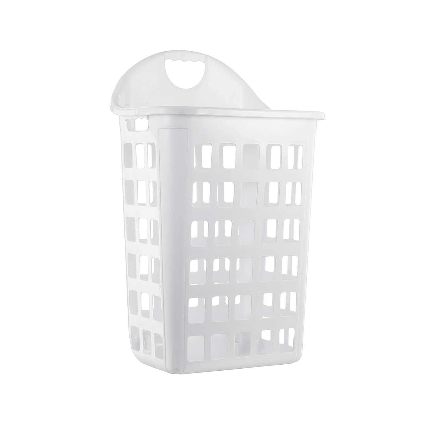 United Solutions Rolling Hamper with Built-In Handle, Two Bushel Capacity Holds