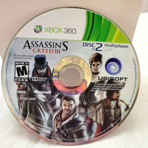 Assassin&#39;s Creed III Microsoft Xbox 360 Video Game DISC ONLY - £3.89 GBP